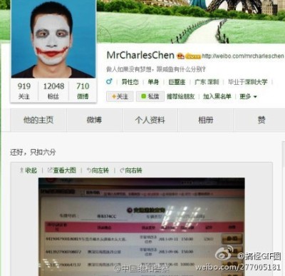 weibo fable no zuo no die charleschen drinking and driving taunting police fail