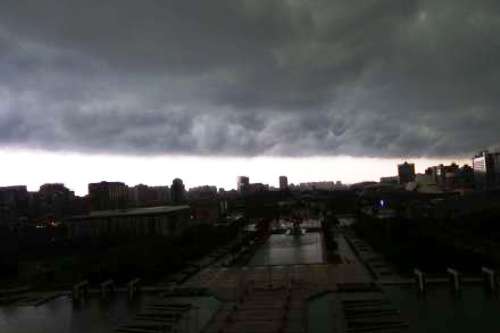dongguan storm 01 guangzhou conghua rainstorm rain flooding landslide flood