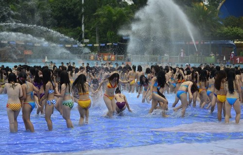 guangzhou bikini swimsuit guangdong summer waterpark