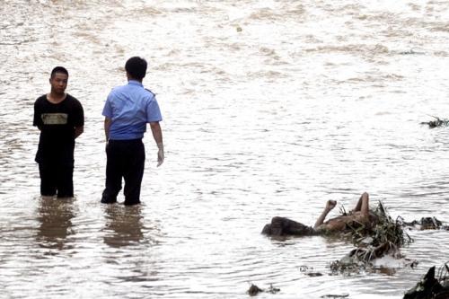 tangxia youth drowning dongguan rain disaster