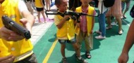 shenzhen police kids with guns