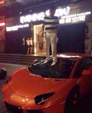 shenzhen lamborghini crash traffic collision