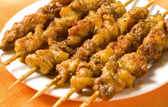 lamb skewers kebabs barbecue