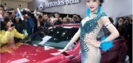 mercedes benz car show model